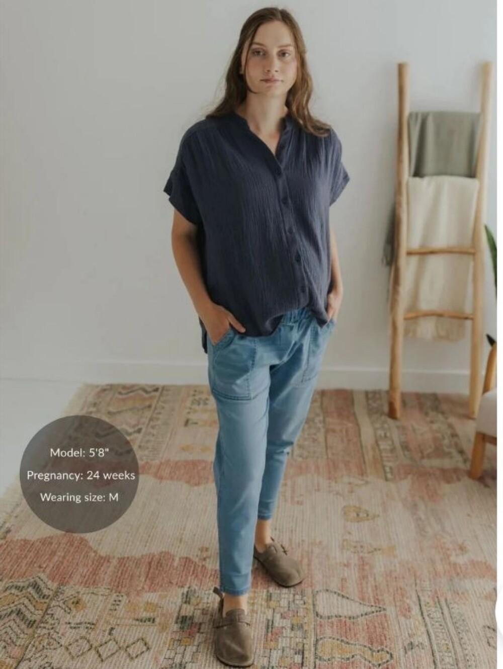 Emme Mama Transitional Stretch Joggers